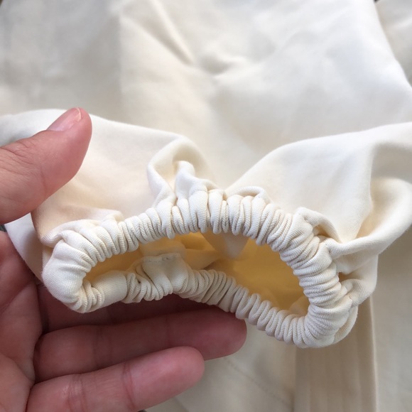 REMAIN BIRGER CHRISTENSEN ‘Vivian’ Belted Stretch Cotton-blend Blouse - Ecru - Picture 8 of 10